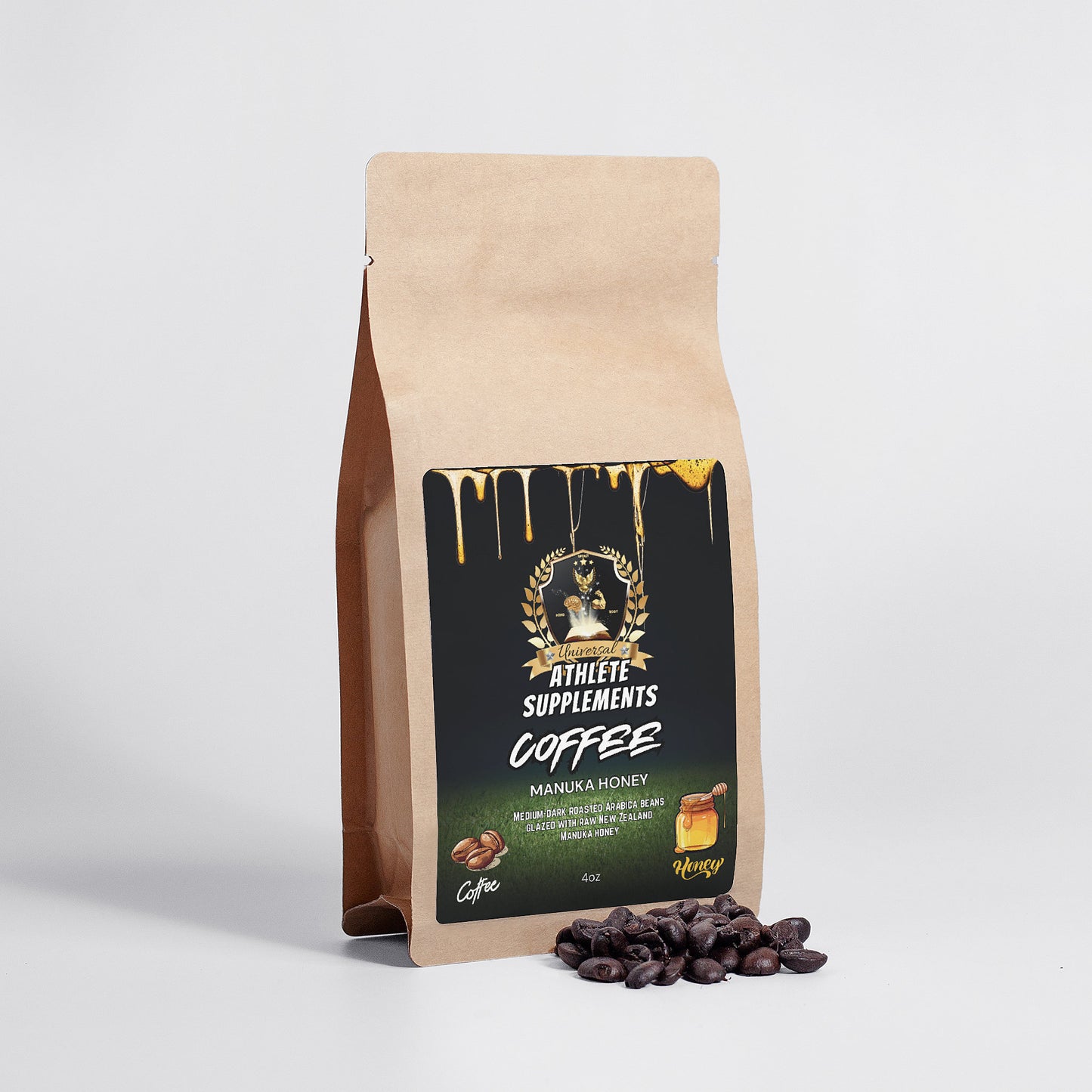 Manuka Honey Coffee 4oz
