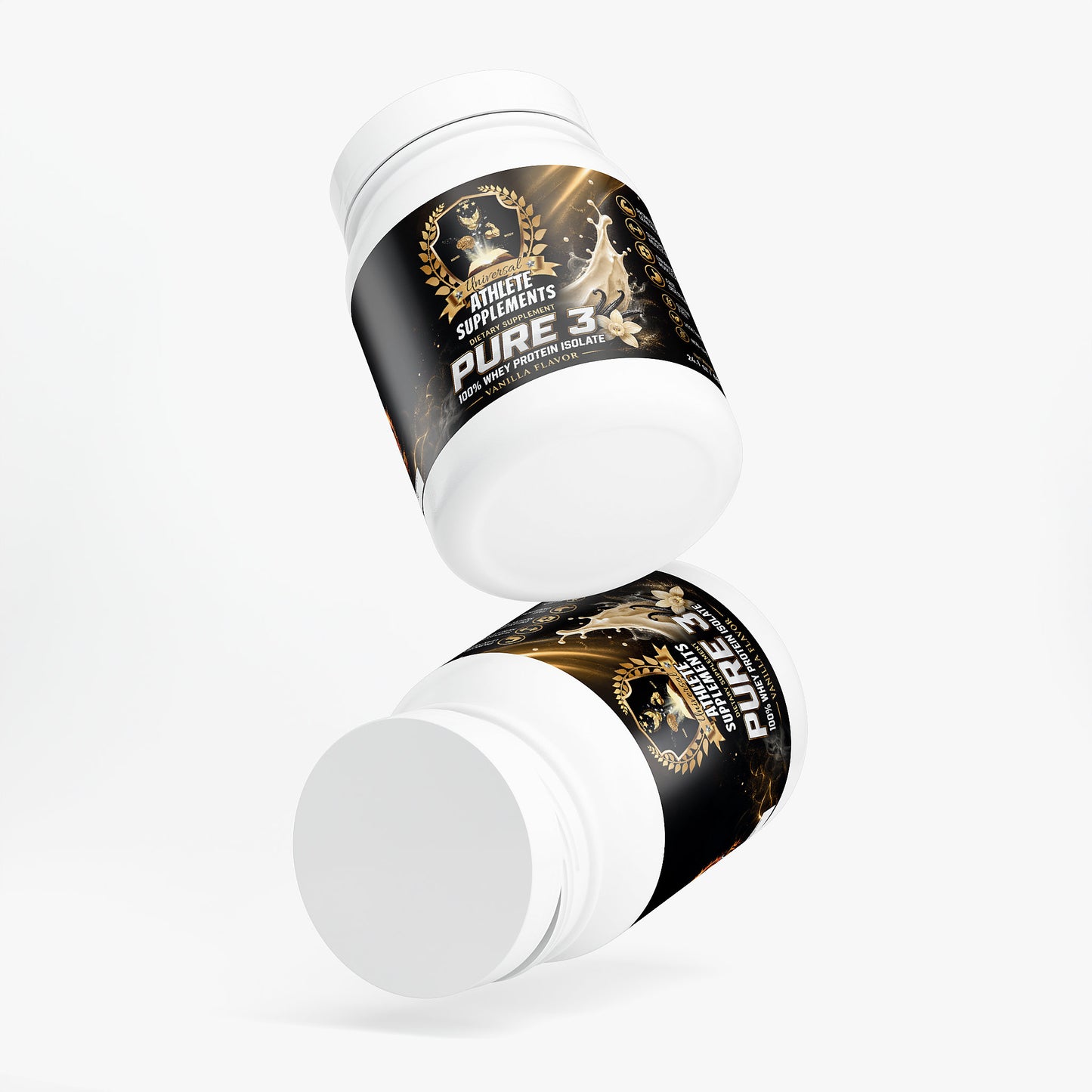 Pure 3 100% Whey Protein Isolate (Vanilla)