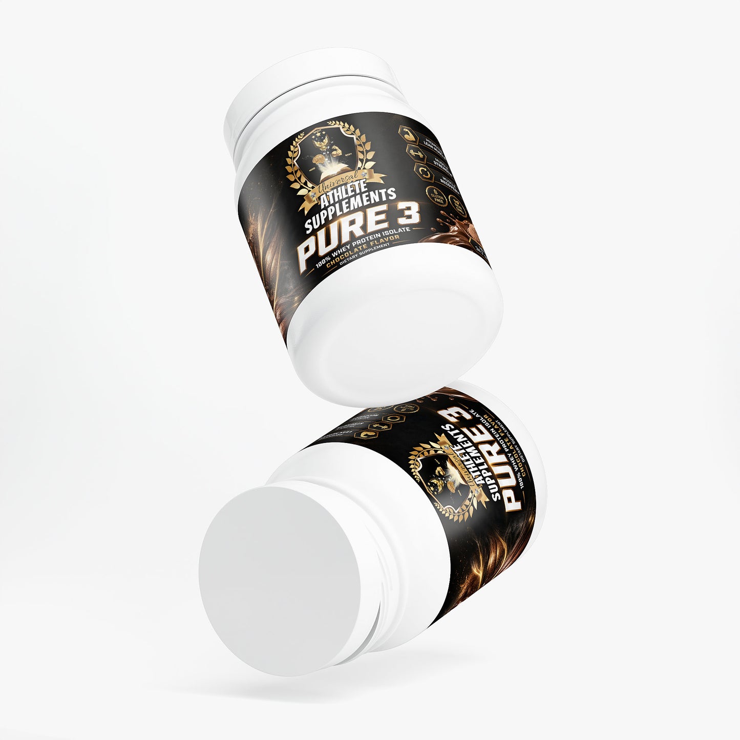 Pure3 100% Whey Protein Isolate (Chocolate)