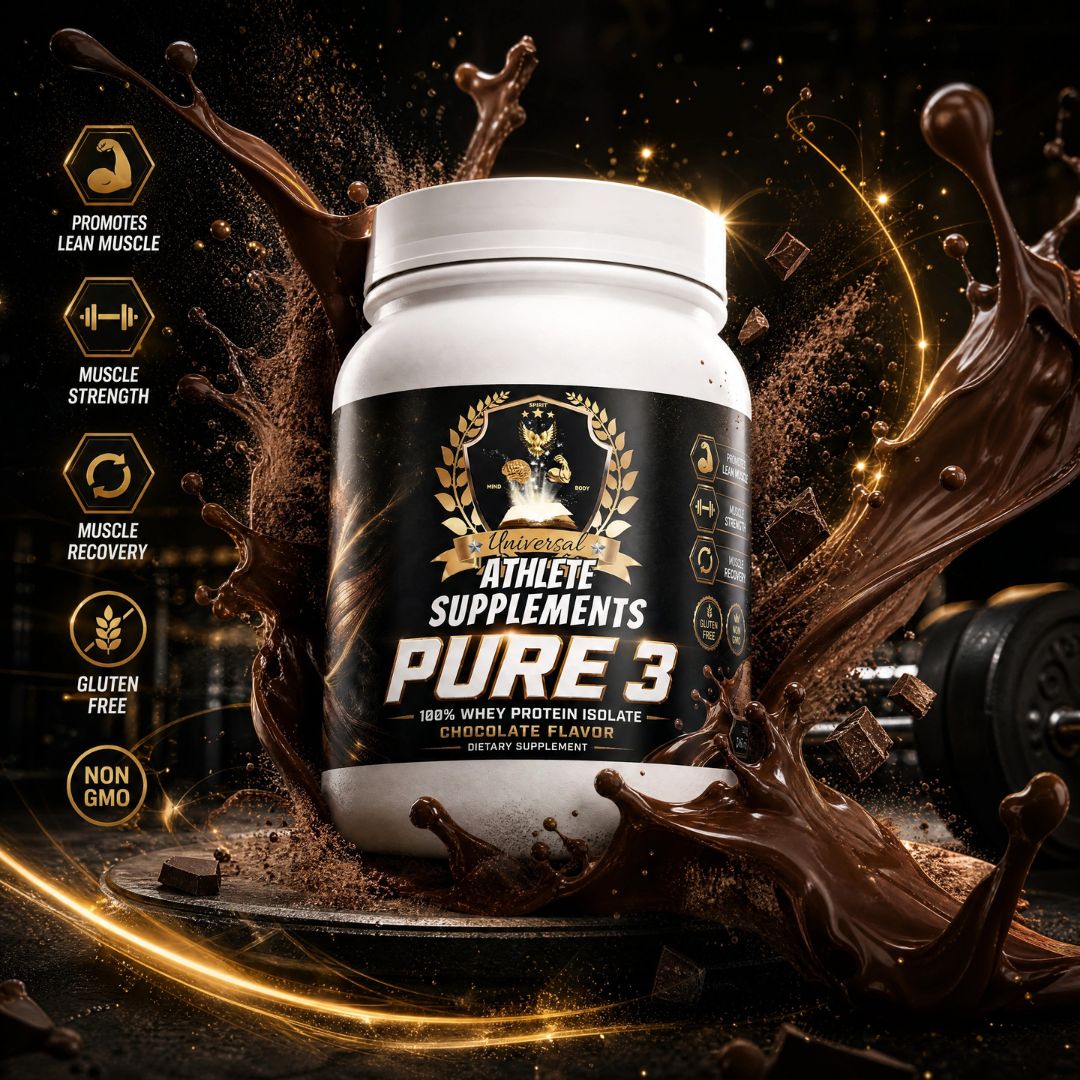 Pure3 100% Whey Protein Isolate (Chocolate)