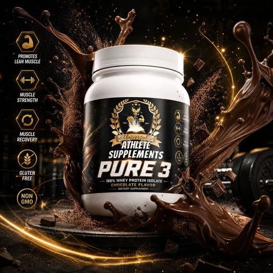 Pure3 100% Whey Protein Isolate (Chocolate)