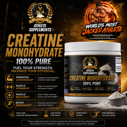 Creatine Monohydrate 50 Servings