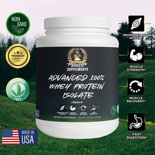 Advanced 100% Whey Protein Isolate (Vanilla)