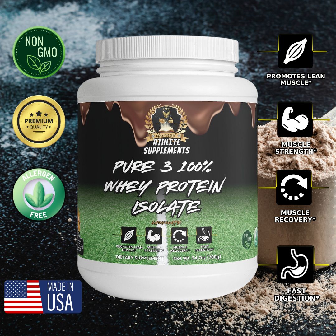 Pure3 100% Whey Protein Isolate (Chocolate)