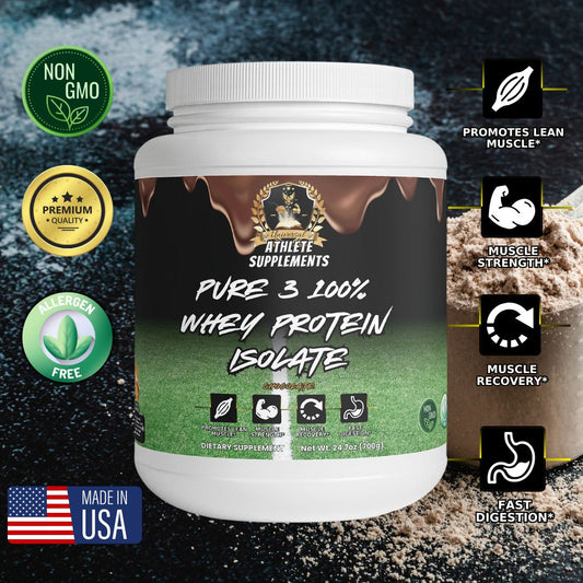 Pure3 100% Whey Protein Isolate (Chocolate)