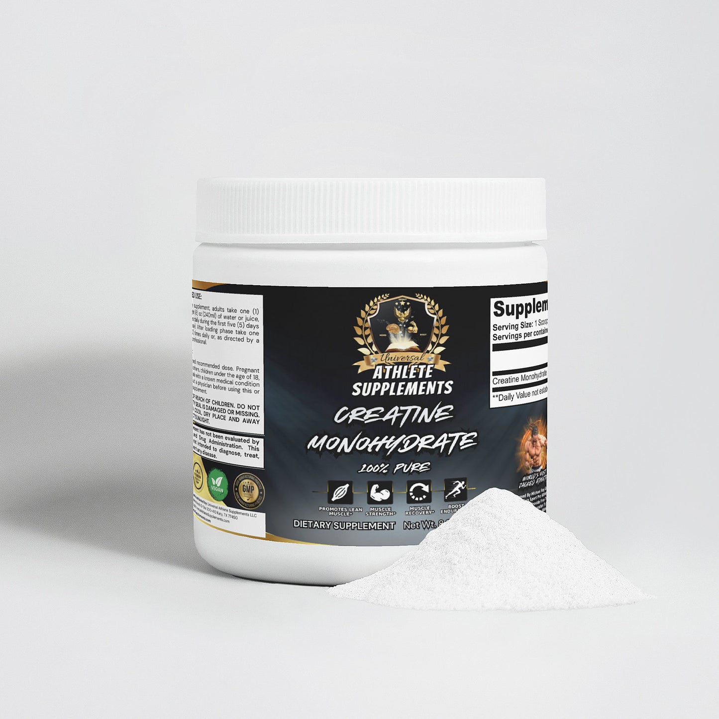 Creatine Monohydrate 50 Servings